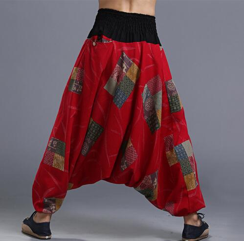 Men Long Trousers Nepal Style Pants Cotton Crotch Pants For Male Cross Pants Joggers Ethnic Bottoms Pantalon Homme Broek Mannen, Red
Men Long Trousers Nepal Style Pants Cotton Crotch Pants For Male Cross Pants Joggers Ethnic Bottoms Pantalon Homme Broek Mannen, Red