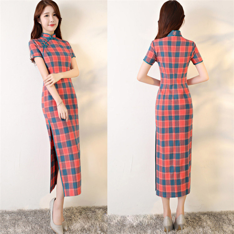 Vintage Summer Chinese Cheongsam Cotton Linen Long Style QiPao 2020 Online Formal Gowns Dresses for Women vestidos de novia, As picture
Vintage Summer Chinese Cheongsam Cotton Linen Long Style QiPao 2020 Online Formal Gowns Dresses for Women vestidos de novia, As picture