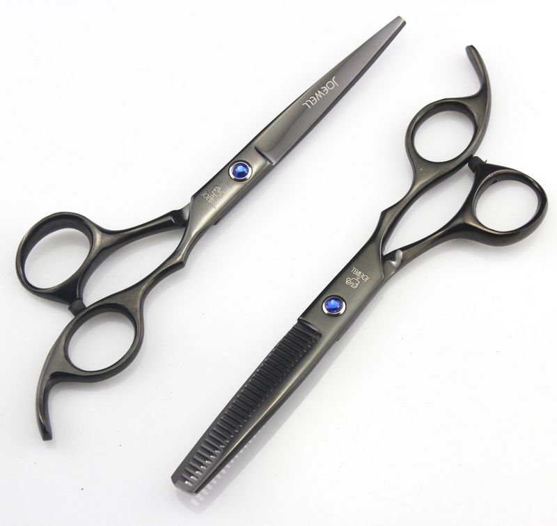 5.5 inch/6.0 inch 4 colros hair cutting / thinning scissors blue/balck /rainbow/gold free shipping