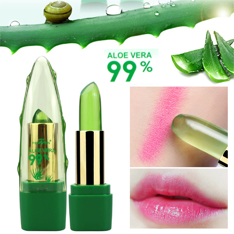 2017 New Batom 99% ALOE VERA Natural Temperature Change Color Jelly Lipstick Long Lasting Moistourizing Lip Makeup, L5920
2017 New Batom 99% ALOE VERA Natural Temperature Change Color Jelly Lipstick Long Lasting Moistourizing Lip Makeup, L5920