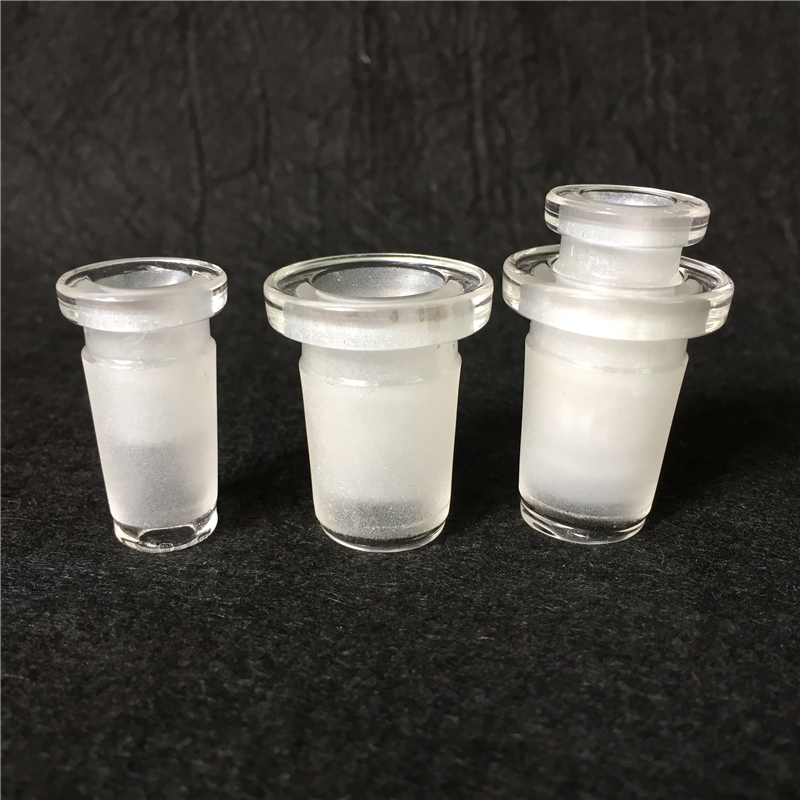 Factory Price Bong downpipe reducing adaptor 18.8mm female joint inline 14.5mm for Glass Water Pipes Female Jiont Glass Bong in stock
Factory Price Bong downpipe reducing adaptor 18.8mm female joint inline 14.5mm for Glass Water Pipes Female Jiont Glass Bong in stock