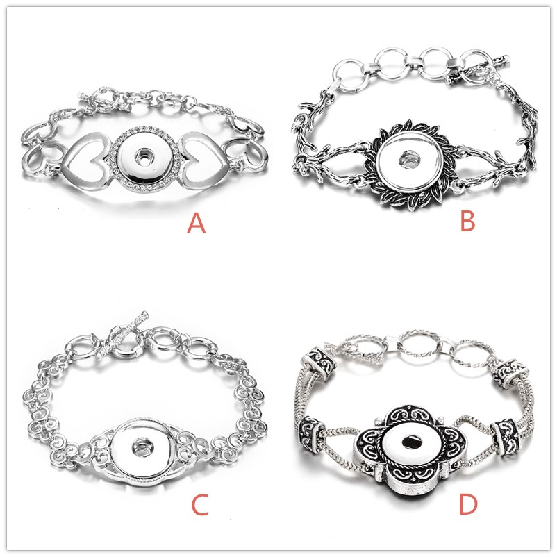 New styles noosa chunks silver color heart love snap button jewelry 18mm snap button charm bracelet for women ginger snaps jewelry, Golden;silver 
New styles noosa chunks silver color heart love snap button jewelry 18mm snap button charm bracelet for women ginger snaps jewelry, Golden;silver