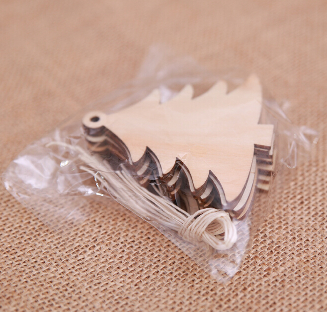 Christmas Tree Hanging Wooden Ornaments Decorations for Home Pendant Gifts Tree DTY Decoration