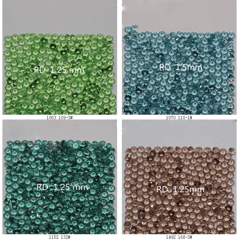 259 Colors Top Quality Nano Crystal Round 0.8-1.4mm Facet Cut Thermostable Synthetic Loose Gemstone For Jewellery 1000pcs Per Color A Lot
259 Colors Top Quality Nano Crystal Round 0.8-1.4mm Facet Cut Thermostable Synthetic Loose Gemstone For Jewellery 1000pcs Per Color A Lot
