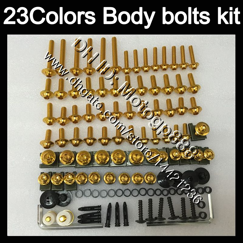 Fairing bolts full screw kit For HONDA CBR600F4i 01 02 03 01-03 CBR600 F4i CBR 600 F4i 2001 2002 2003 Body Nuts screws nut bolt kit 23Colors
Fairing bolts full screw kit For HONDA CBR600F4i 01 02 03 01-03 CBR600 F4i CBR 600 F4i 2001 2002 2003 Body Nuts screws nut bolt kit 23Colors