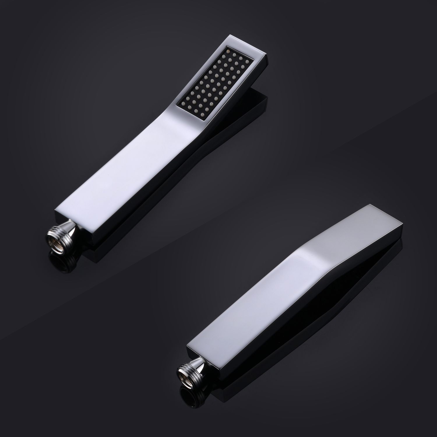 Bathroom Music Shower System Ceiling LED Massage Misty Rain Showerhead 3 Functions Thermostatic Brass Concealed Mixer Faucets