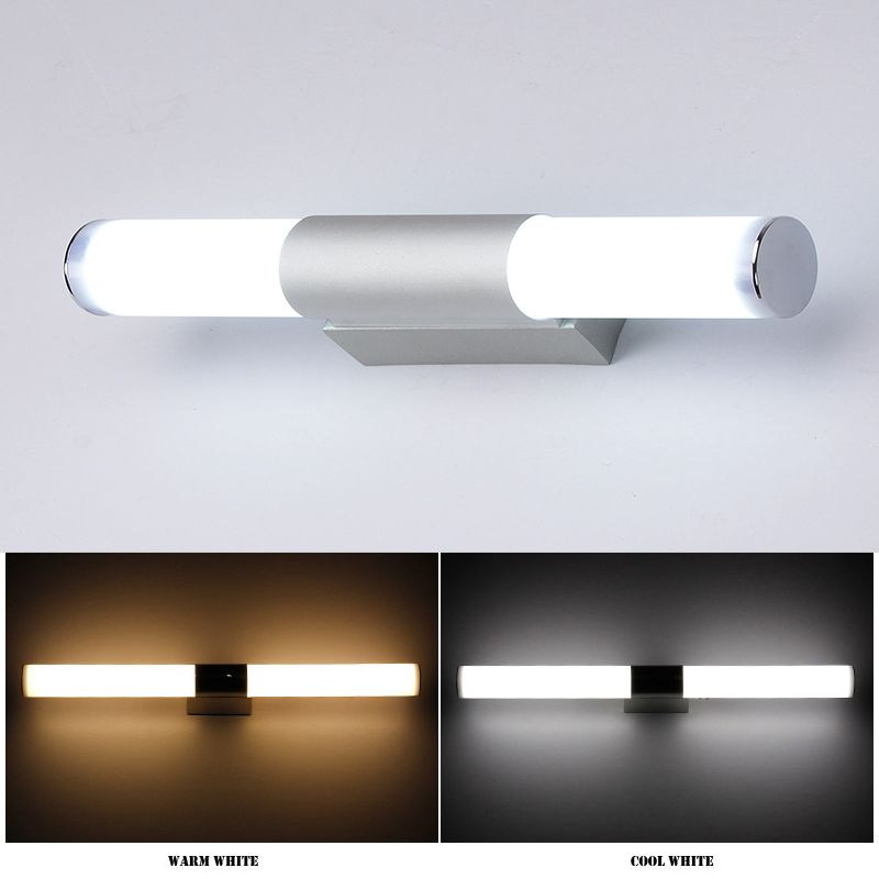 DONWEI Simple style 12W 16W 22W LED Bar Wall Light Makeup Mirror Lights Indoor Bathroom Dressing room Kitchen Decor Wall Lamp