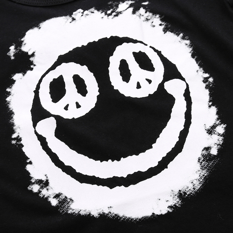 Baby Boy Clothes 2pcs Short-sleeved T-shirts + pants children Boys Summer clothing face