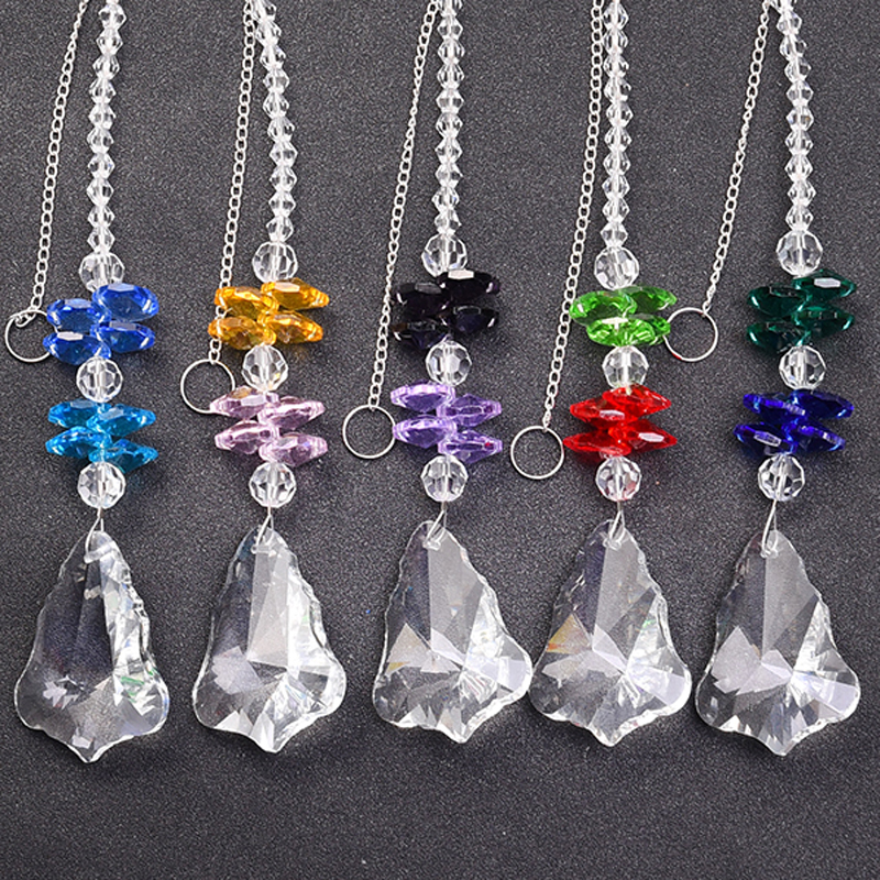 5PCS 50mm Handmade Suncatcher Crystal Prisms Pendulum Pendant Hanging Wedding Home Window Decoration Rainbow Maker WQM129
5PCS 50mm Handmade Suncatcher Crystal Prisms Pendulum Pendant Hanging Wedding Home Window Decoration Rainbow Maker WQM129