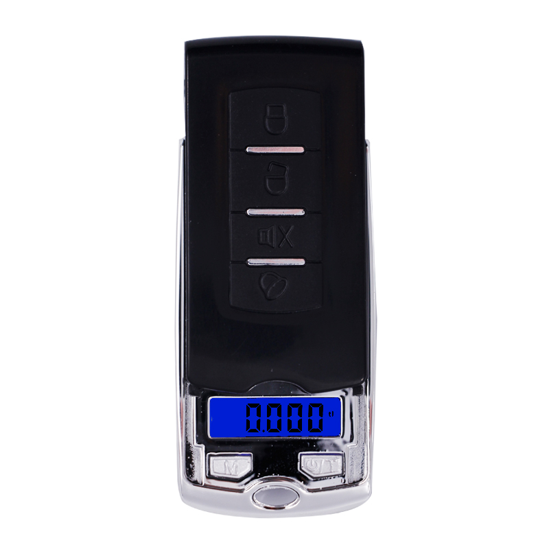 Mini Jewelry Scale Car Key Design 200g x 0.01g Electronic Digital Portable Pocket Scales for Jewelries Herbs