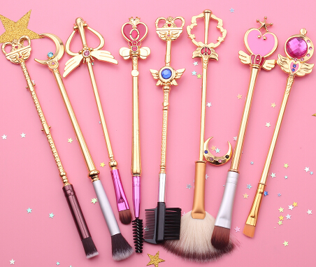 Free shipping 2 style sailor moon Cosmetic brush Makeup Brushes Set Tools kit Eye Liner Shader natural-synthetic hair
Free shipping 2 style sailor moon Cosmetic brush Makeup Brushes Set Tools kit Eye Liner Shader natural-synthetic hair