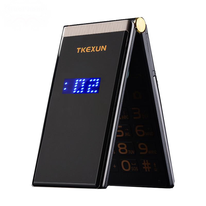 Original TKEXUN M2 Flip cell Phones Metal Body Senior Luxury Dual Sim Camera MP3 MP4 3.0 Inch Touch Screen Mobile Phone Free Case, Grey with black
Original TKEXUN M2 Flip cell Phones Metal Body Senior Luxury Dual Sim Camera MP3 MP4 3.0 Inch Touch Screen Mobile Phone Free Case, Grey with black