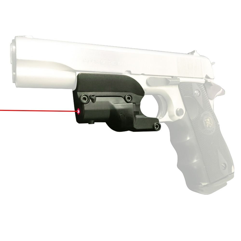 Tactical Precision Red Laser Sight Pistol Red Dot Sight Scope for Colt 1911 or Similar Handguns Airsoft Hunting, Black
Tactical Precision Red Laser Sight Pistol Red Dot Sight Scope for Colt 1911 or Similar Handguns Airsoft Hunting, Black
