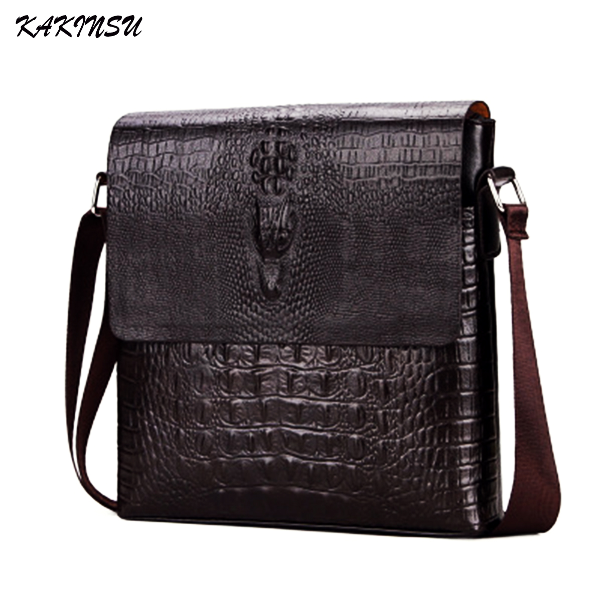 Luxury Embossed Alligator Pattern Men Fashion Design High Quality Messenger Bag Male Business Shoulder Leather Travel Flap Bags
Luxury Embossed Alligator Pattern Men Fashion Design High Quality Messenger Bag Male Business Shoulder Leather Travel Flap Bags
