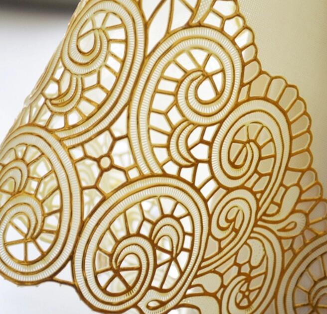 European Jacquard Table Cloth Embroidery tablecloth PVC Classical Rectangle Tablecloths For Events Chair Covers Lace Table