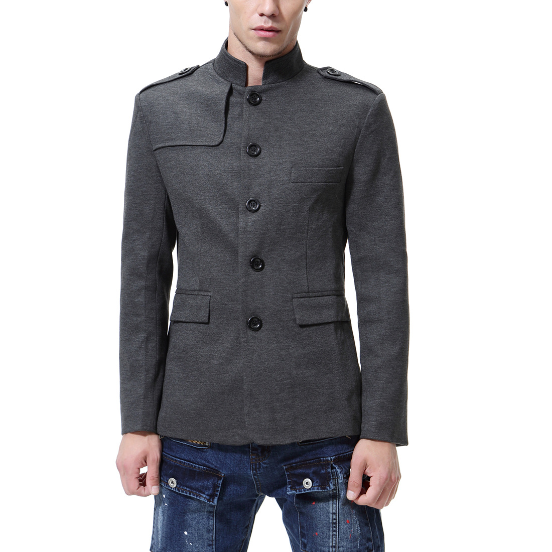 Chinese Collar Black Suit Jacket Men Mandarin Collar Tunic Suit Jacket Mens Traditional Wedding Jacket Tang Suit for men Jackets J181140
Chinese Collar Black Suit Jacket Men Mandarin Collar Tunic Suit Jacket Mens Traditional Wedding Jacket Tang Suit for men Jackets J181140