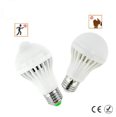 LED PIR Motion Sensor Bulb 5W/7W E27 + Led Bulb Sound Sensor 5W/7W Auto Smart Bulb Infrared Body Lamp Light AC85-265V
LED PIR Motion Sensor Bulb 5W/7W E27 + Led Bulb Sound Sensor 5W/7W Auto Smart Bulb Infrared Body Lamp Light AC85-265V