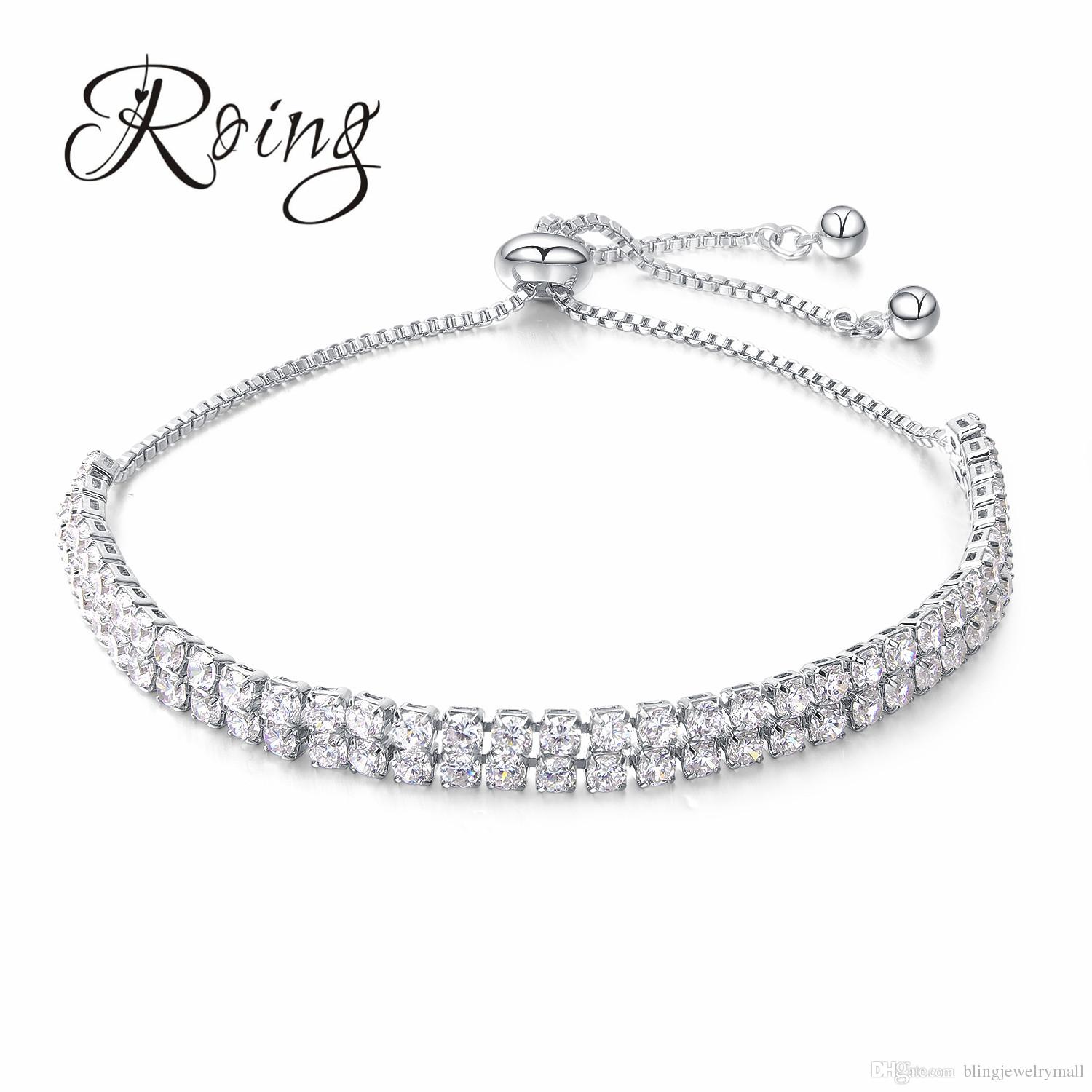 Trendy Silver CZ Crystal Tennis Bracelet Zircon Bracelet Bangle Chains For Women Wedding Fashion Jewelry Charming Bracelet DS532, Golden;silver
Trendy Silver CZ Crystal Tennis Bracelet Zircon Bracelet Bangle Chains For Women Wedding Fashion Jewelry Charming Bracelet DS532, Golden;silver