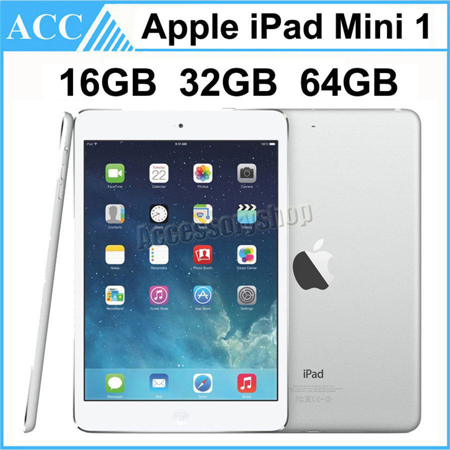 

Refurbished Original Apple iPad Mini 1 WIFI Version 1st Generation 16GB 32GB 64GB 7.9 inch IOS Dual Core A5 Chipset Tablet PC DHL 1pcs