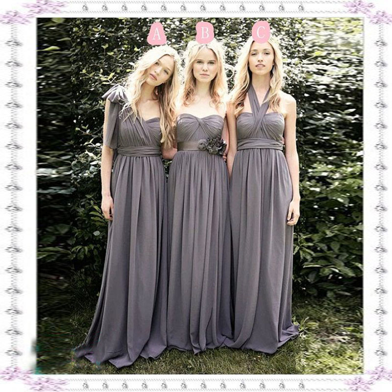 Convertible Long Bridesmaid Dresses Sexy Mixed Styles Chiffon Party Dresses For Maid of Honor Custom Made Evening Gowns Long Prom Dress
Convertible Long Bridesmaid Dresses Sexy Mixed Styles Chiffon Party Dresses For Maid of Honor Custom Made Evening Gowns Long Prom Dress