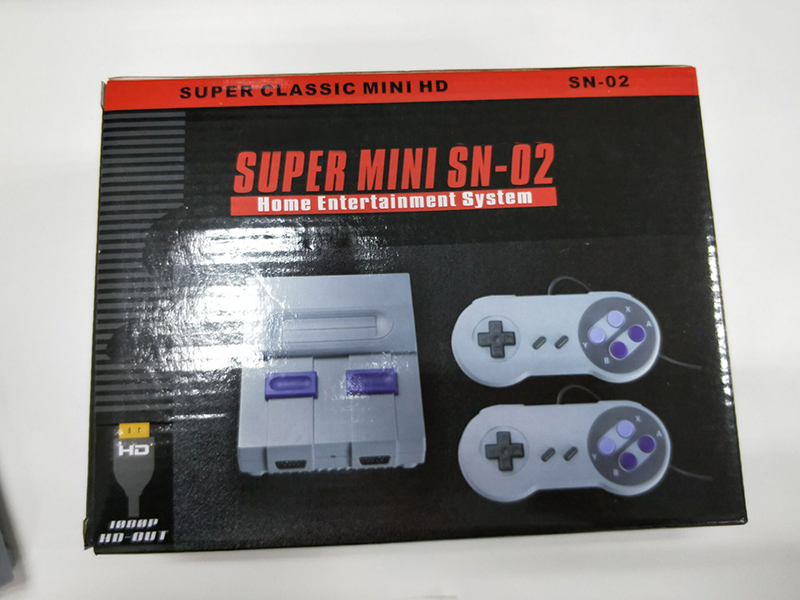 Coolbaby SN-02 Super HDMI 4K HD Mini Classic Game Console For NES Classic Retro TV Video Game Console FC
Coolbaby SN-02 Super HDMI 4K HD Mini Classic Game Console For NES Classic Retro TV Video Game Console FC