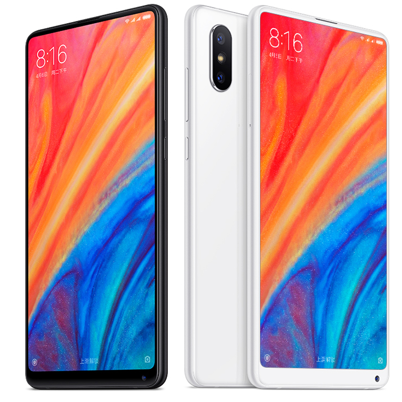 Original Xiaomi Mi Mix 2S 256GB ROM 8GB RAM Smart Mobile Phone Snapdragon 845 Octa Core Android 5.99" Full Screen 12.0MP AI NFC Face ID Fingerpri