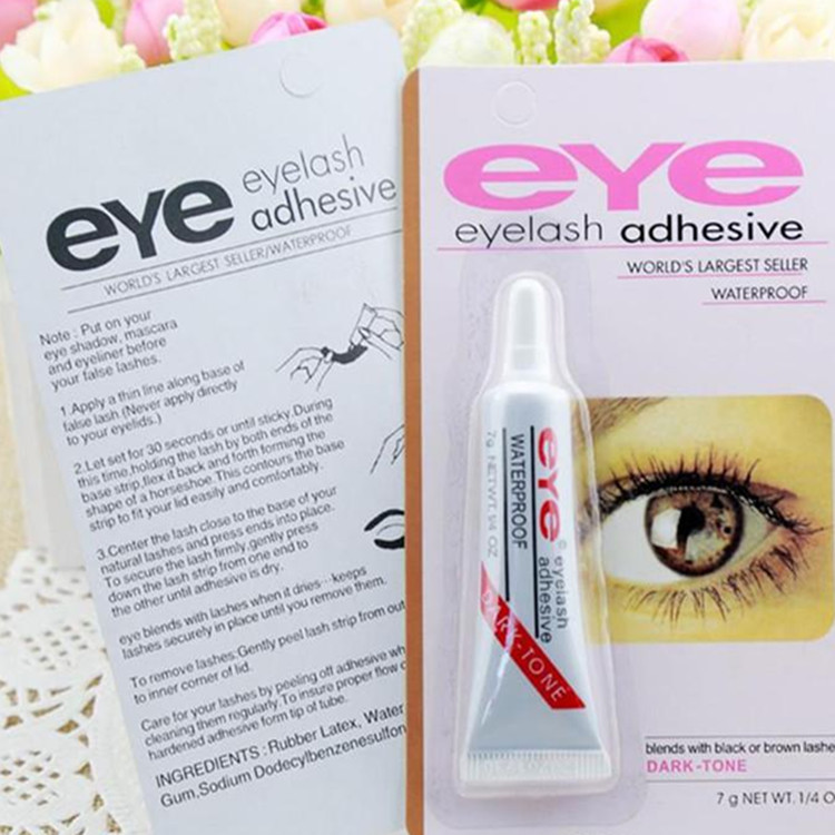 Eye Lash Glue Black White Makeup Adhesive Waterproof False Eyelashes Adhesives Glue White And Black Available