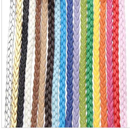 10meters/lot Flat Braided Leather Cord For Necklace Bracelet 5mm String Rope Thread Lace Jewelry Making DIY 18colors F616
10meters/lot Flat Braided Leather Cord For Necklace Bracelet 5mm String Rope Thread Lace Jewelry Making DIY 18colors F616