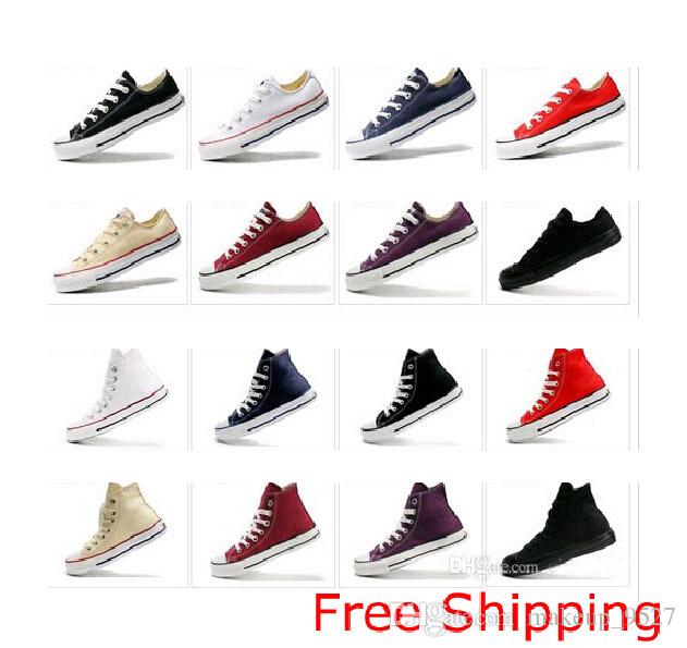 2019 NEW size35-45 New Unisex Low-Top & High-Top Adult Women's Men's Canvas Shoes 13 colors sports stars chuck Laced Up Casual Sne, High sky blue35-41
2019 NEW size35-45 New Unisex Low-Top & High-Top Adult Women's Men's Canvas Shoes 13 colors sports stars chuck Laced Up Casual Sne, High sky blue35-41
