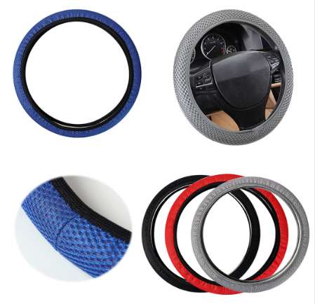 Dewtreetali Universal Car Steering Wheel Cover Breathable Sandwich Fabric Steering Wheel Protector Auto Decoration Car Styling
Dewtreetali Universal Car Steering Wheel Cover Breathable Sandwich Fabric Steering Wheel Protector Auto Decoration Car Styling