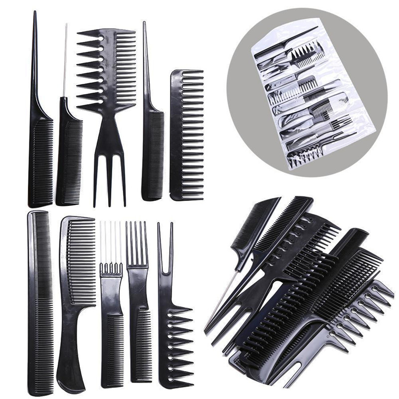 Dropship 10pcs Professional Salon Hair Combs Kits Barber Cutting Comb Brushes Anti-static Hairbrush Hair Care Styling Tool Set
Dropship 10pcs Professional Salon Hair Combs Kits Barber Cutting Comb Brushes Anti-static Hairbrush Hair Care Styling Tool Set