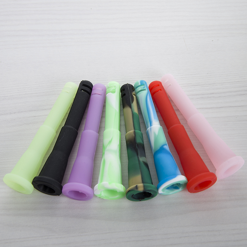 4 Inch Silicone Down Stem Food Grade Silicon For Glass Bong Tube Colored Options Water Bongs Pipes
4 Inch Silicone Down Stem Food Grade Silicon For Glass Bong Tube Colored Options Water Bongs Pipes