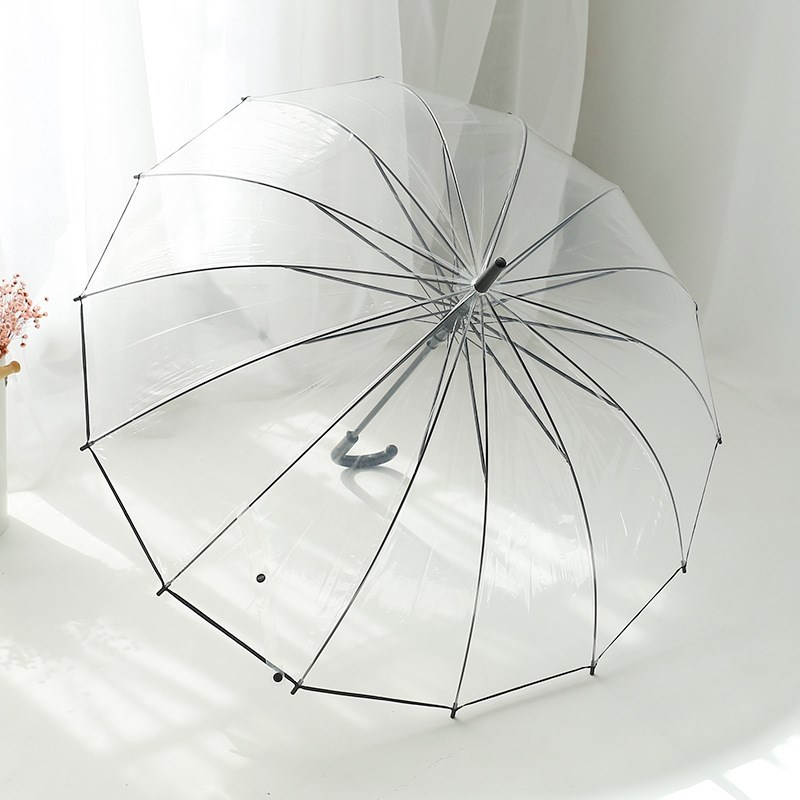 Transparent Umbrellas Parasol Kids Umbrella Rain Women Cute Clear Paraguas Good Quality POE
Transparent Umbrellas Parasol Kids Umbrella Rain Women Cute Clear Paraguas Good Quality POE