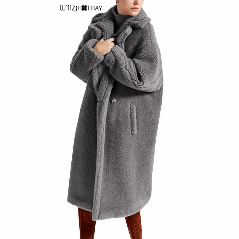 Winter Loose Faux Fur Coat Fashion Casual Women Long Windbreaker Jacket Temperament Lambswool Hair Thicken Warm Hooded Parker, Beige
Winter Loose Faux Fur Coat Fashion Casual Women Long Windbreaker Jacket Temperament Lambswool Hair Thicken Warm Hooded Parker, Beige