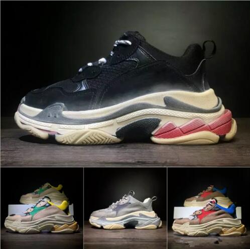 Paris 17FW Triple-S Walking Shoes Dad Shoes BL Triple S 17FW Sneakers for Men Women Vintage Kanye West Old Grandpa Trainer Outdoor, Black
Paris 17FW Triple-S Walking Shoes Dad Shoes BL Triple S 17FW Sneakers for Men Women Vintage Kanye West Old Grandpa Trainer Outdoor, Black