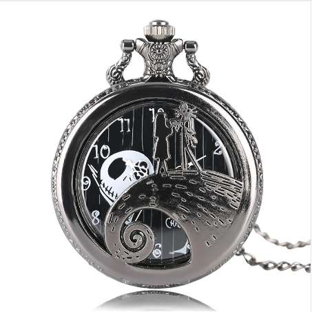 The Nightmare Before Christmas Jack Skellington Tim Burton Movie Kid Toys Watches Fashion Black Quarzt Pocket Watch Gifts Item, Other
The Nightmare Before Christmas Jack Skellington Tim Burton Movie Kid Toys Watches Fashion Black Quarzt Pocket Watch Gifts Item, Other
