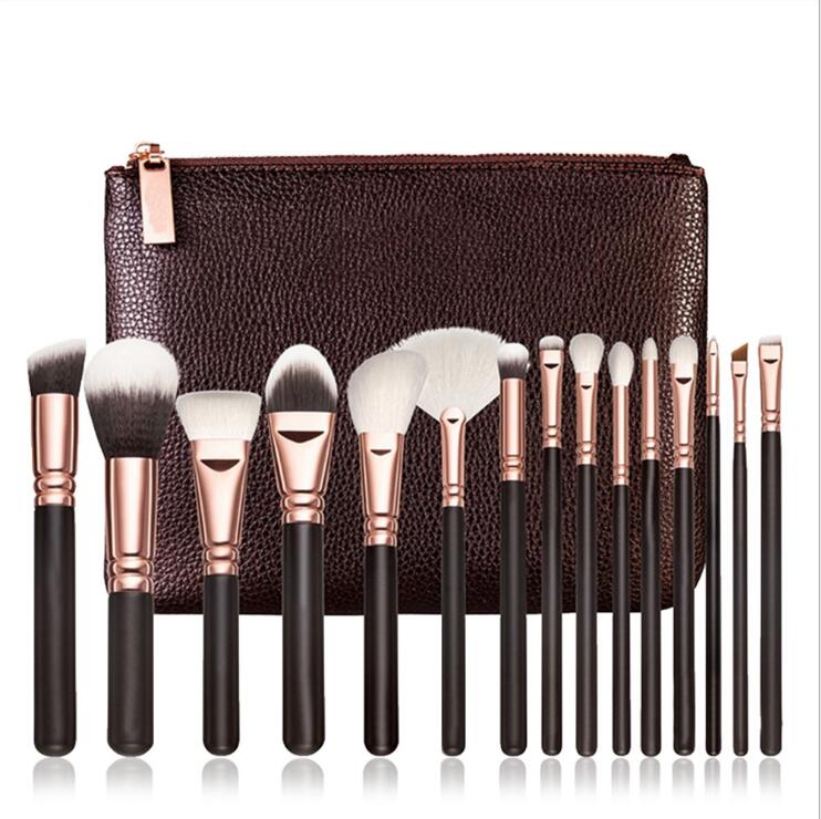 Brand Z-O-E-V@ Brush 15pcs/Set Professional Makeup Brush Set Eyeshadow Eyeliner Blending Pencil Cosmetics Tools With Brand Logo PU Bag
Brand Z-O-E-V@ Brush 15pcs/Set Professional Makeup Brush Set Eyeshadow Eyeliner Blending Pencil Cosmetics Tools With Brand Logo PU Bag