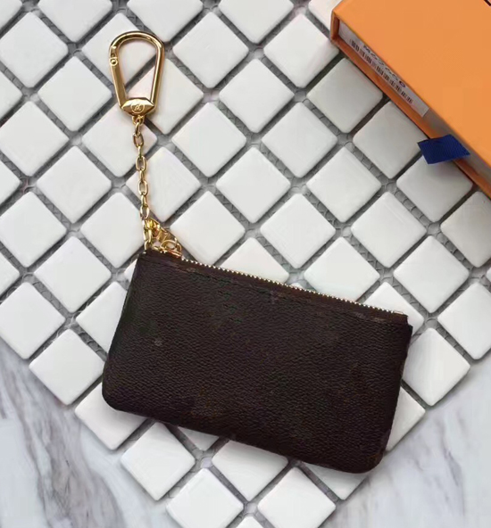 4 Colors Brand Designer Key Pouch Genuine Leather Coin Purse Mini ZIPPER Wallet 62650 with Box dust bag
4 Colors Brand Designer Key Pouch Genuine Leather Coin Purse Mini ZIPPER Wallet 62650 with Box dust bag