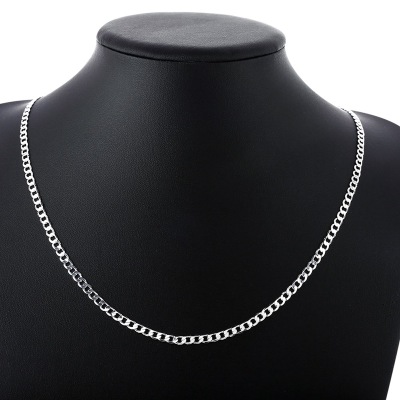 Wholesale 925 sterling solid silver chains necklace 4 mm 8-30inch men fashion necklaces jewelry male long steel neckless CHN132
Wholesale 925 sterling solid silver chains necklace 4 mm 8-30inch men fashion necklaces jewelry male long steel neckless CHN132