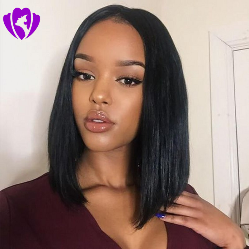 12 Inch Bob pink Synthetic Lace Front Wigs blonde/black/brown available Short Hair wig Glueless For Women Natural Hairline 150% Density