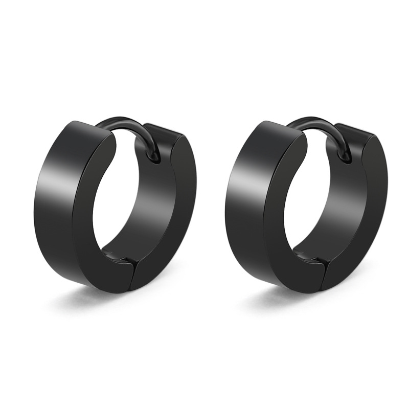 Hot Sale 316 Staninless Steel Earrings Hoops Men Round Huggie Earring Gold Rose Gold Blue Black Stud Clip Earrings for Men
Hot Sale 316 Staninless Steel Earrings Hoops Men Round Huggie Earring Gold Rose Gold Blue Black Stud Clip Earrings for Men