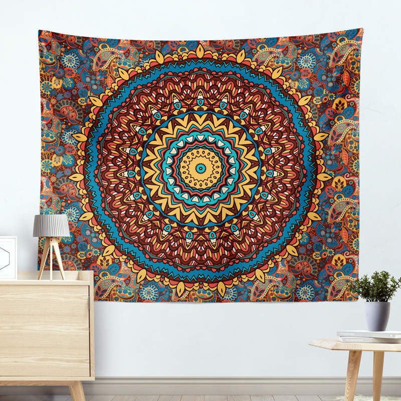 Home Textile Blanket Mandala pastoral style colored plaid blankets household bedroom supplies Decorations
Home Textile Blanket Mandala pastoral style colored plaid blankets household bedroom supplies Decorations