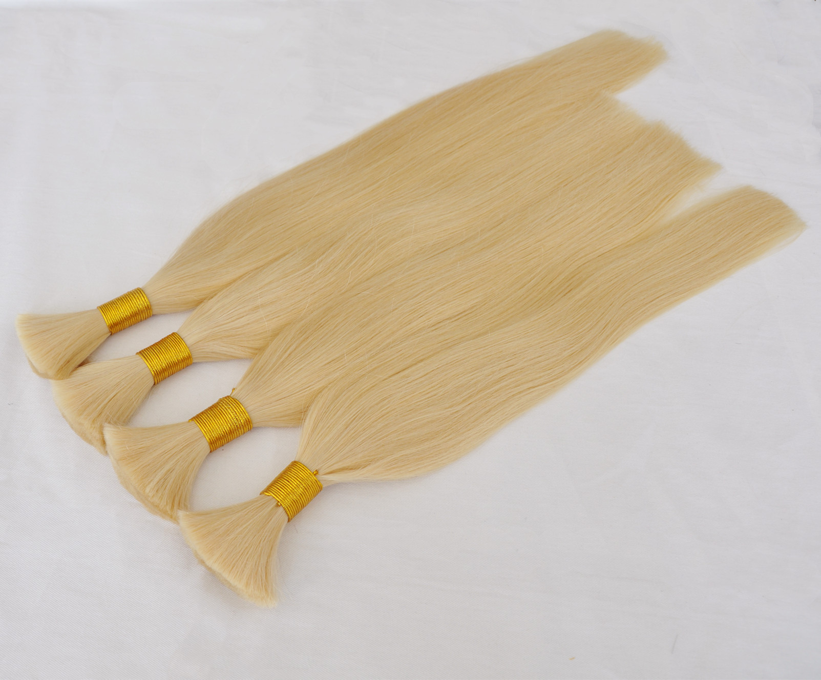 blonde color 613 brazilian braiding bulk hair no weft 100gram lot straight wave human hair bulk for braiding buy 3lot get 1pcs free