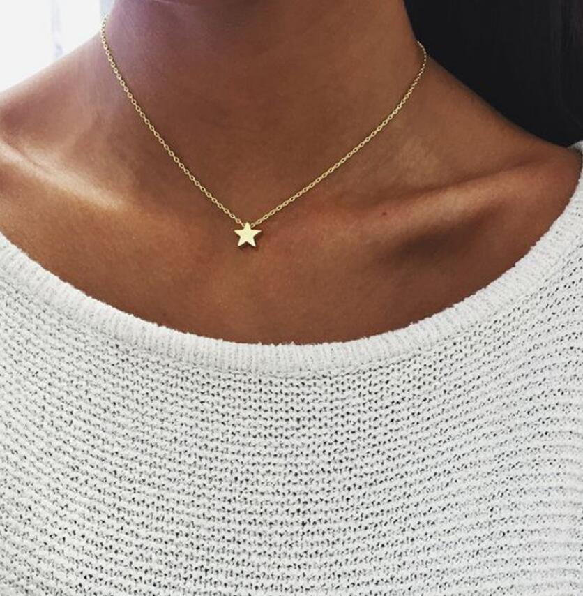Fashion Moon Star Pendant Charm Necklace for Women Jewelry Gold Silver Plated Alloy Pendant Choker Chunky Chain Bib Necklace
Fashion Moon Star Pendant Charm Necklace for Women Jewelry Gold Silver Plated Alloy Pendant Choker Chunky Chain Bib Necklace
