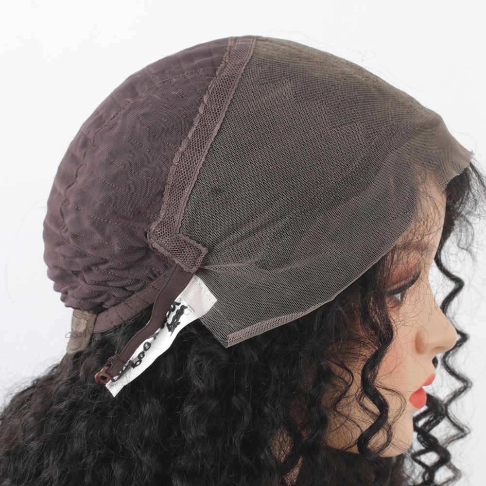 Evermagic Human Hair Wigs Lace Front Brazilian Curly Hair Pre-plucked Hairline Remy Virgin Hair Lace Front Wigs For Black Women