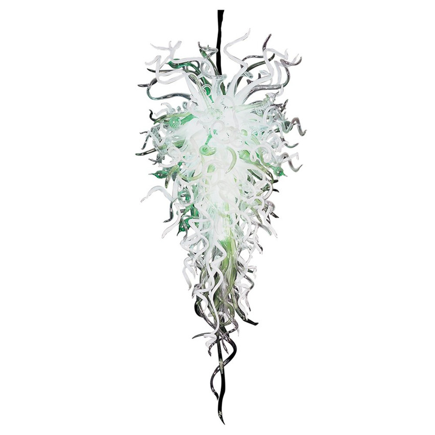 Murano Glass Chandeliers Contemporary Big Crystal Chandelier Style Hand Blown Glass Large Chandelier Lamp Energy Saving AC 110V-240V