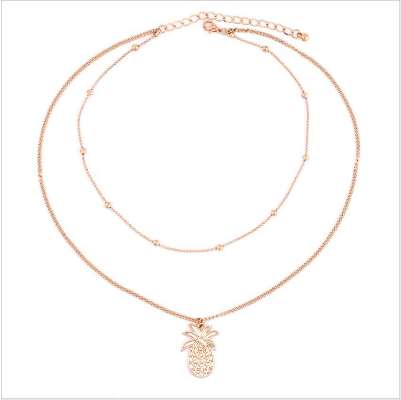 RscvonM New fashion multi layer pineapple necklace set Simpl gold bead double chai necklace for women free shipping
RscvonM New fashion multi layer pineapple necklace set Simpl gold bead double chai necklace for women free shipping