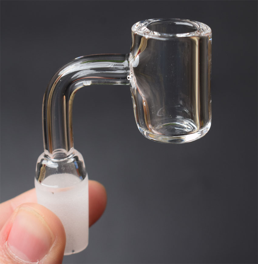 4mm Thick Flat Top XL Quartz Banger Nail With Female Male 10mm 14mm 18mm 45/90 Degree Domeless Quartz Nail for Water Pipes
4mm Thick Flat Top XL Quartz Banger Nail With Female Male 10mm 14mm 18mm 45/90 Degree Domeless Quartz Nail for Water Pipes