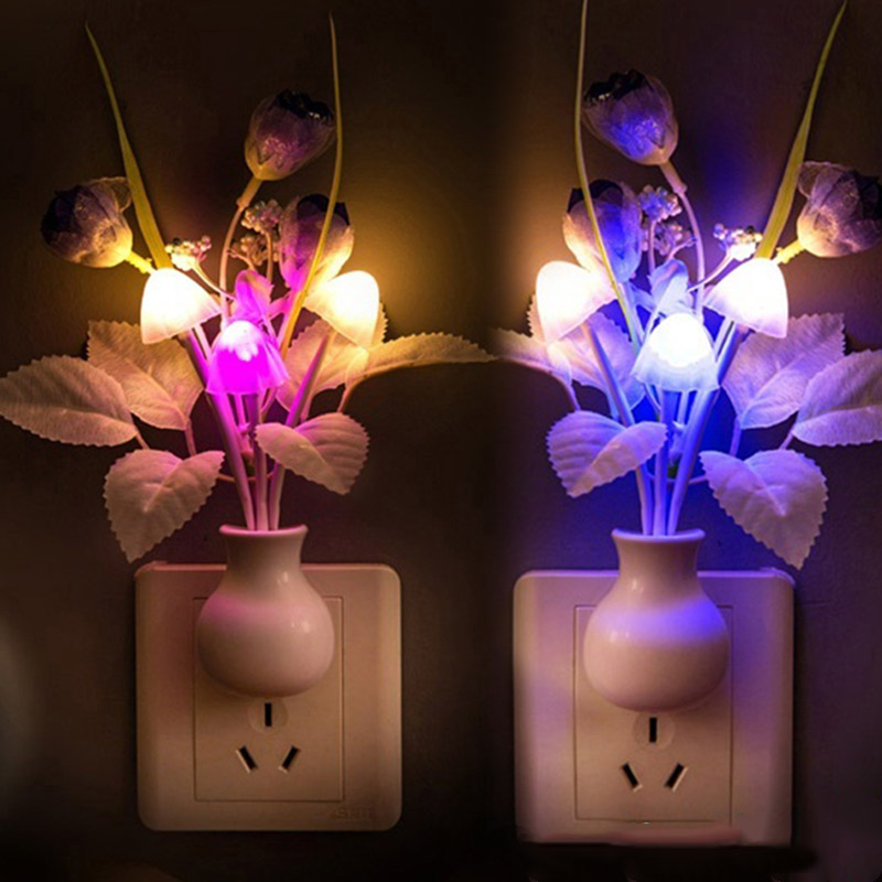 Flowers Mushroom Bedroom Decor Light Sensation LED Night Light Bed Lamp Night Lamp JDH99
Flowers Mushroom Bedroom Decor Light Sensation LED Night Light Bed Lamp Night Lamp JDH99