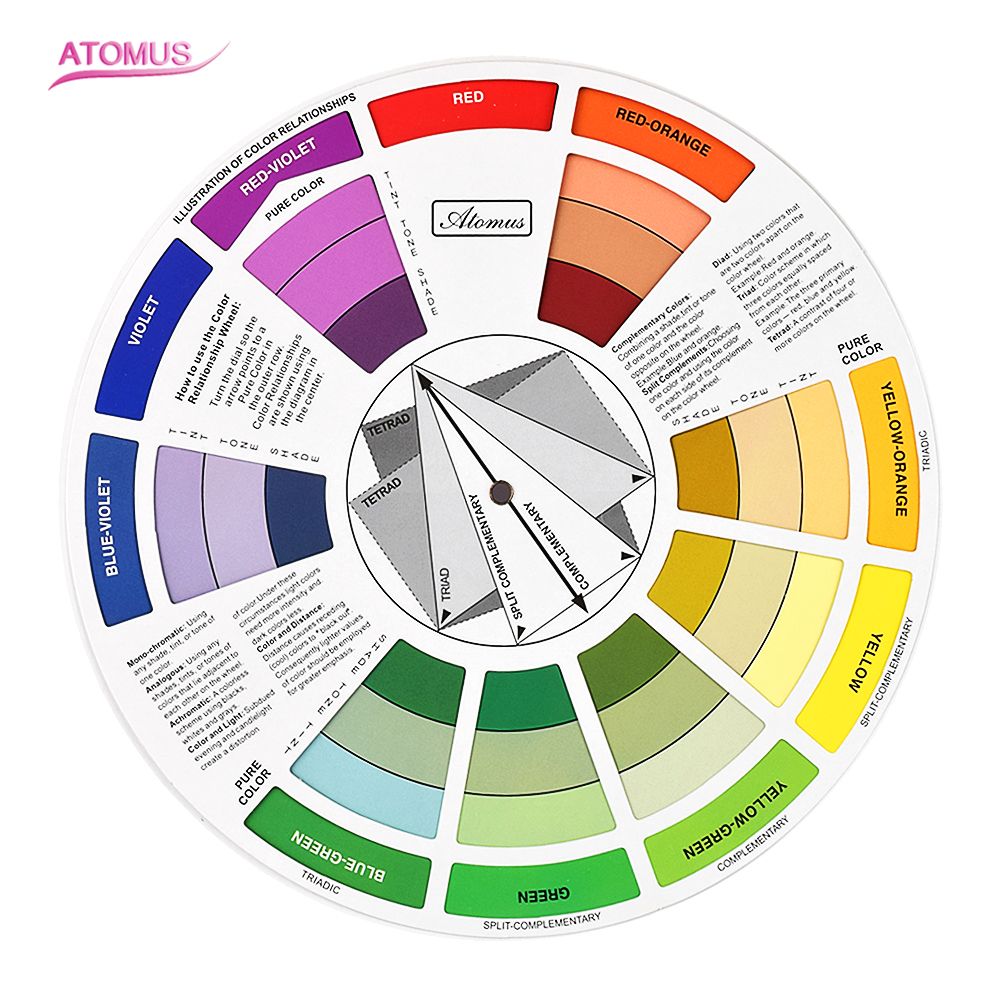 Tattoo Ink Accessories Permanent Makeup Micro Pigment Color Wheel Guide Select Color Mix Tattoo Pigments Wheel Swatch Hair
Tattoo Ink Accessories Permanent Makeup Micro Pigment Color Wheel Guide Select Color Mix Tattoo Pigments Wheel Swatch Hair